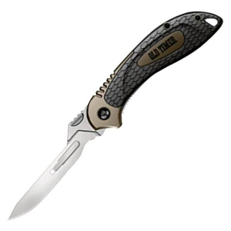 Navaja con cuchillas reemplazables 3,3" OLD TIMER