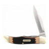 Navaja doble hoja marron y metal OLD TIMER