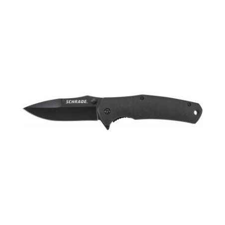 Navaja Schrade Black Textured Folder (OB)
