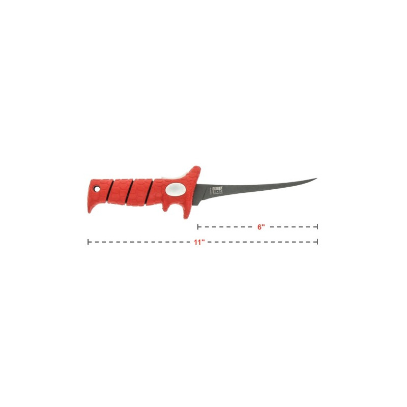 Cuchillo Ultra Flexible 6" Bubba