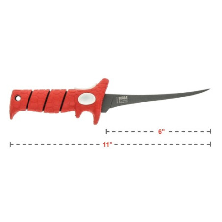 Cuchillo Ultra Flexible 6" Bubba