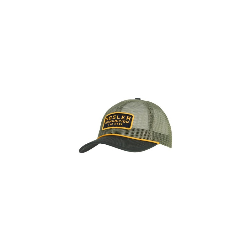 Gorra Nosler Mesh Maverick Verde / Amarilla