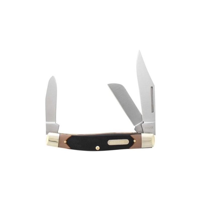 Navaja multi funcion marron y negra OLD TIMER