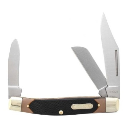 Navaja multi funcion marron y negra OLD TIMER