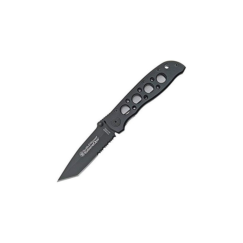 Navaja Smith & Wesson Modelo CK5TBS color negro